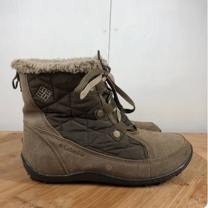 Women’s Columbia boots tan